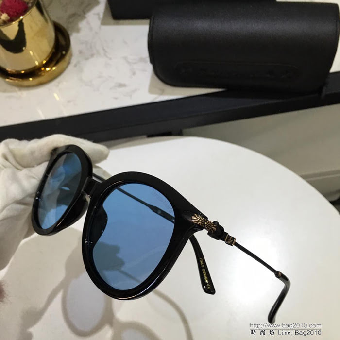 CHROME HEARTS 克羅心 官方同款 新款大框偏光墨鏡 寶麗來超清偏光太陽鏡 328  lly1558